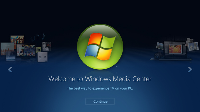 微软的多媒体平台野心，在Windows Media Center中体现得淋漓尽致