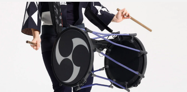 世界第一台桶胴太鼓风格的电子鼓开卖