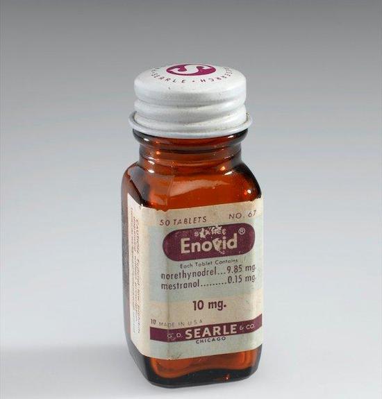 上世纪60年代初的Enovid药瓶