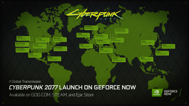 Steam、Epic Games 和 GoG 上的《赛博朋克 2077》都能在 GeForce Now 上玩了