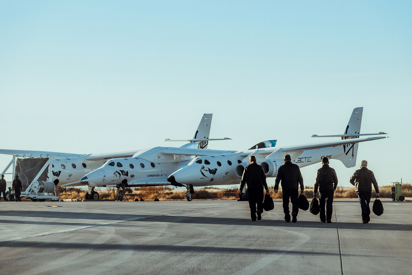 SpaceShipTwo 和VMS Eve准备在2月13日进行下一次试飞
