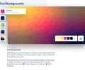 Cool Backgrounds 免费背景制作工具，内置五种效果可定制颜色