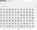 IcoMoon App收录550个图标下载免费图标下载SVG、PNG图标字型