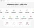 Video Candy 在线视频编辑工具，整合裁切、调整速度和格式转换等功能