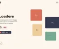 Loaders 为开发者提供免费动态加载图标 React、HTML、CSS 代码