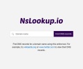 NsLookup 查询域名 DNS 记录，从不同服务器取得响应结果
