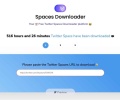 Spaces Downloader 推特音频空间下载工具，将录音保存为 MP3 格式