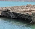 米德湖减少，二战时期的“沼泽船”出现