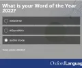 《牛津词典》2022年度词汇将由民众投票决定 三个选项你投哪个？