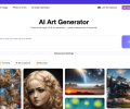 ArtGuru 免费AI 绘图生成器，可生成艺术动漫卡通等人物照片