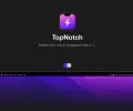 TopNotch 专为 MacBook 打造的刘海隐藏工具，支持动态背景与多屏幕展示