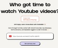 Podstellar 三分钟将 YouTube 影片转文字、简短摘要及重点